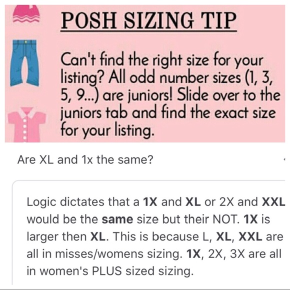 Helpful Sizing Tips & Chart👕👖👗 - Picture 10 of 11